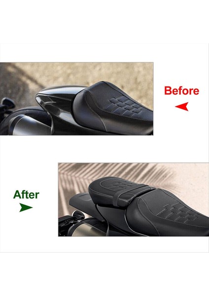 Sportster S 1250 Için Siyah Arka Yolcu Koltuğu Arka Minder Minderi (Yurt Dışından) fırsatları