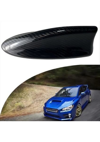 Araba Karbon Fiber Dekoratif Köpekbalığı Yüzgeç Anten Anten Kapak Süslemeleri Subaru Wrx Impreza Sti 2015-2019 (Yurt Dışından) indirimleri
