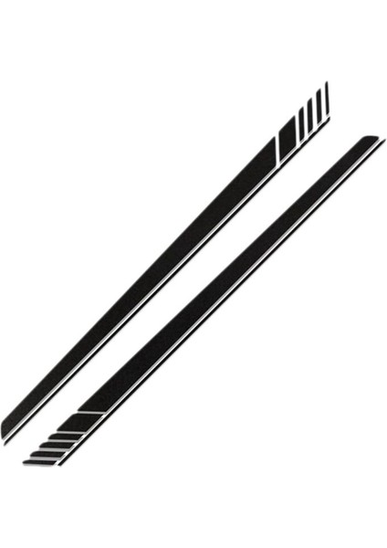 Vinil Vücut Çıkartmaları Spor Yarışı Uzun Amg Universal Dıy Stil Araç Çıkartmaları 2 Pcs 220X14CM Için Şerit (Yurt Dışından)