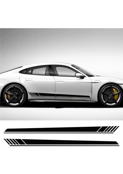 Vinil Vücut Çıkartmaları Spor Yarışı Uzun Amg Universal Dıy Stil Araç Çıkartmaları 2 Pcs 220X14CM Için Şerit (Yurt Dışından) fiyatları