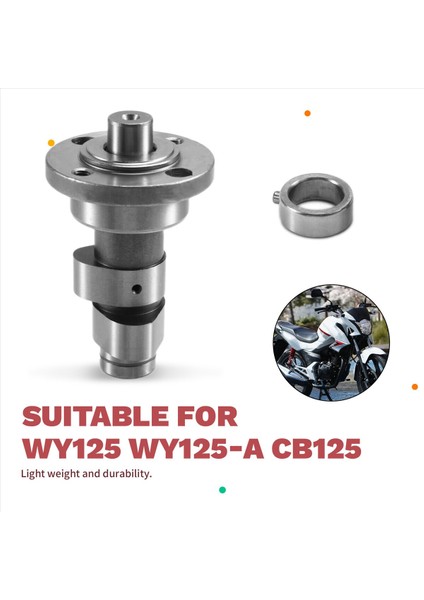 Honda WY125 WY125-A CB125 Cb 125 125CC Için Motosiklet Eksantrik Mili Takımı (Yurt Dışından) indirimleri