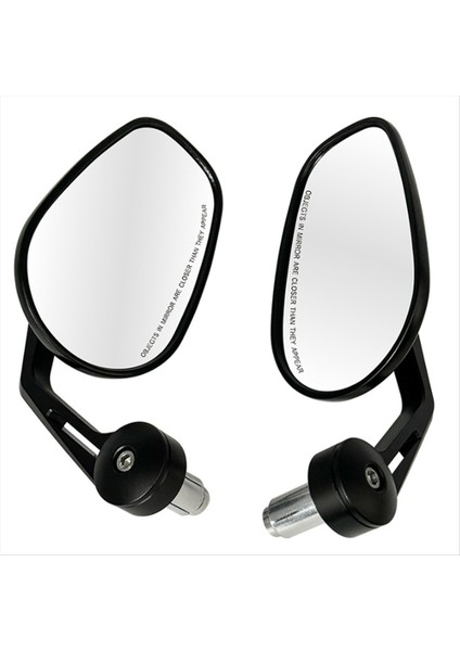 Motosiklet Universal 7/8inch Gidon Dikiz Aynası Modifikasyonu Gidon Ayna Aksesuarları (Yurt Dışından)