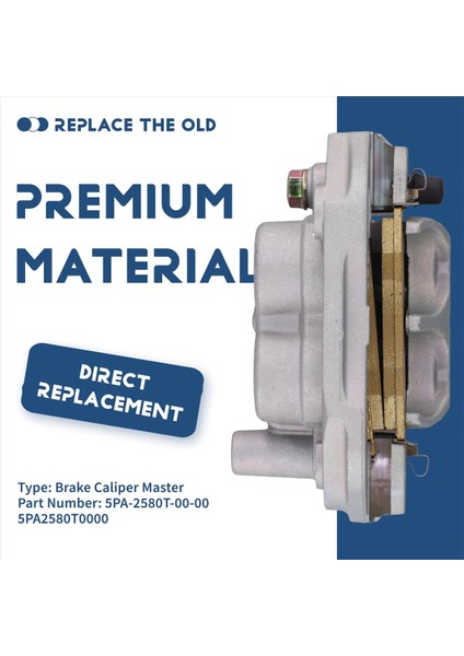 Yamaha YZ85S YZ85R Için Fren Kaliperi 5PA-2580T-00-00 (Yurt Dışından) indirimleri