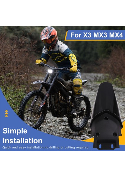 Talarıa Için Motocross Arka Çamurluk Tekerlek Sıçrama Geçirmez Çamur (Yurt Dışından) fırsatları