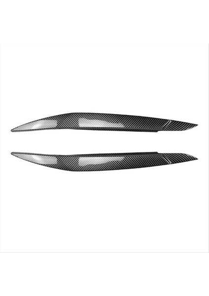 Araba Far Lamba Kaşları Bmw Için Kapak Kaplama X6 E71 2008-2014 Araç Far Göz Kapakları Kapaklar Karbon Fiber Desen (Yurt Dışından)
