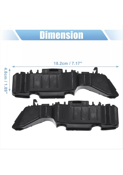 1 Çift 86513-1R000, 86514-1R000 Hyundai Aksanı Için Ön Tampon Braketi 2012-2017 (Yurt Dışından) modelleri