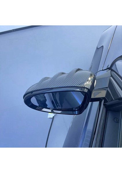 2pcs Abs Karbon Fiber Tarzı Dikiz Ayna Kapağı Byd Cout 2022 Ters Ayna Kapağı Reflektör Anti-Çizelge Kapağı (Yurt Dışından) modelleri