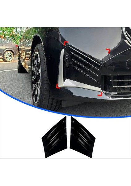 Bmw X3 G45 M Sport 2025 Araç Ön Tampon Yan Spoiler Dudak Ayrımcı Trim Hava Havalandırıcı Kanard Vücut Kiti Etiket Aksesuarları (Yurt Dışından) indirimleri