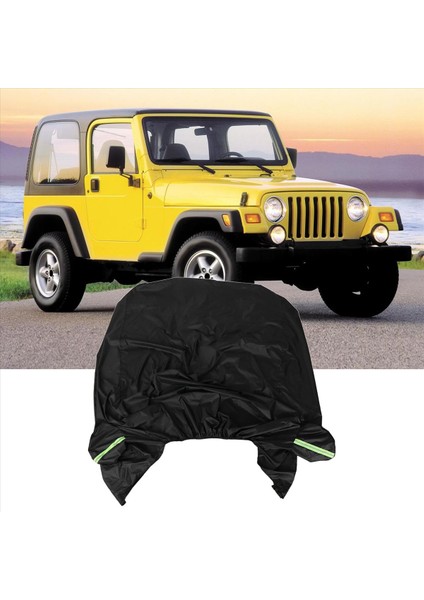 Jeep Wrangler Için Tj Su Geçirmez Anti-Ultraviyole Güneşlik Tozu Kapağı Yarım Isı Yalıtım Arabası Kapağı 2 Kapı (Yurt Dışından) modelleri