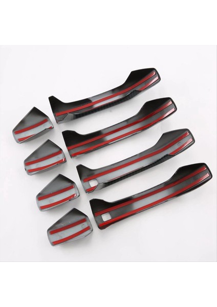 Ssangyong Torres Için J100 2022-2025 Araba Dış Kapı Kolu Kapak Kaplama Aksesuarları Karbon Fiber (Yurt Dışından) fırsatları