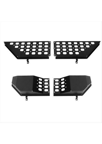 4pcs Ön Kapı Cep Saklama Kutusu Kapı Depolama Organizatörü Jeep Wrangler Jl Jlu 4xe 18-23 Gladyatör Jt 20-24 (Yurt Dışından)