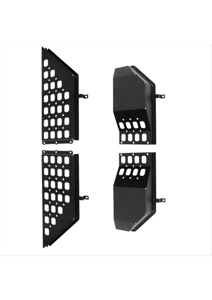 4pcs Ön Kapı Cep Saklama Kutusu Kapı Depolama Organizatörü Jeep Wrangler Jl Jlu 4xe 18-23 Gladyatör Jt 20-24 (Yurt Dışından) modelleri