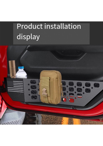 4pcs Ön Kapı Cep Saklama Kutusu Kapı Depolama Organizatörü Jeep Wrangler Jl Jlu 4xe 18-23 Gladyatör Jt 20-24 (Yurt Dışından) indirimleri