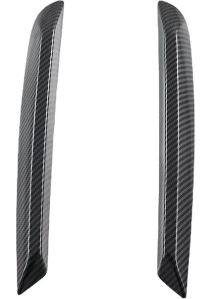 Mg 4 Mg4 Ev Mulan 2023 2024 Araç Ön Sis Işık Lamba Kapak Döşeme Sticker Aksesuarları, Abs Karbon Fiber (Yurt Dışından)