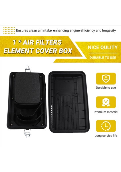 188F 5-8kw Benzin Jeneratörü Hava Filtre Montajı Hava Filtreleri Eleman Kapak Kutusu Jeneratör Parçaları GX390 (Yurt Dışından) indirimleri