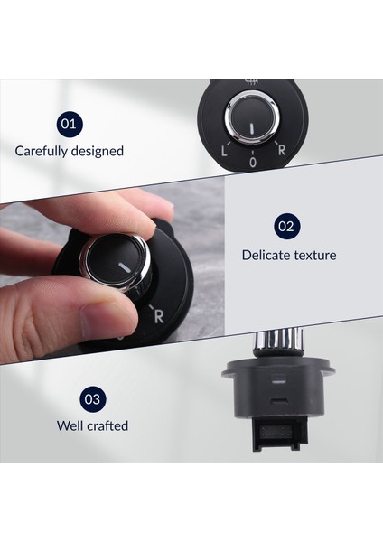 Dış Arka Yan Ayna Anahtarı Vw Volkswagen Polo 6r 2011-2016 # 6rd 959 565B 6RD959565B (Yurt Dışından) indirimleri