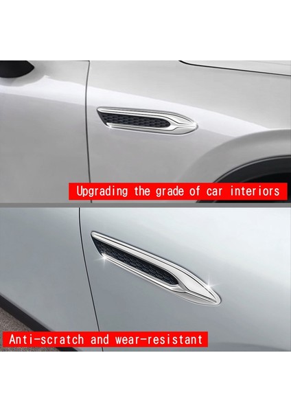 Araba Gümüş Yan Kanat Amblem Kapak Süslemeleri Araba Dış Stil Yan Kanat Çamurluğu Için Mazda Cx-60 2022+ Rhd (Yurt Dışından) fırsatları