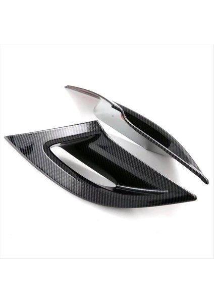 Honda Accord Için 2023 2024 11. Araba Ön Sis Lambası Kapağı Kaplama Dış Accessorie (Abs Karbon Fiber) (Yurt Dışından)