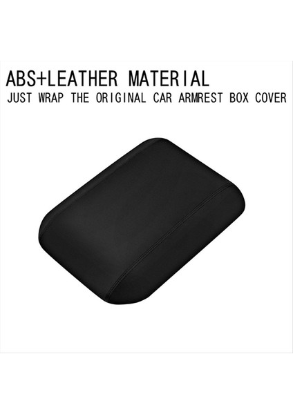 Toyota Prado LC250 2024 Siyah Için Araba Merkezi Konsol Koltuk Kutusu Kapak Koltuk Kutusu Pu Deri Paneller (Yurt Dışından) fırsatları