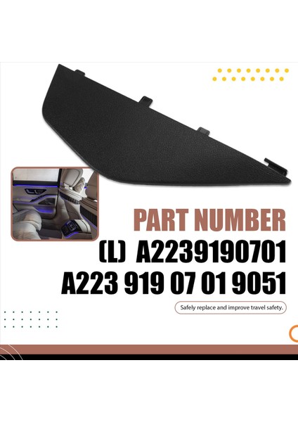 Mercedes-Benz A2239190701 A22391907019051 L Için Koltuk Yüksekliği Kılıfı (Yurt Dışından) indirimleri