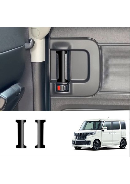 Suzuki Spacia Özel MK04 2017-2024 Araba Orta Kapı Iç Tutmalı Düğme Trim Sticker (Yurt Dışından) modelleri