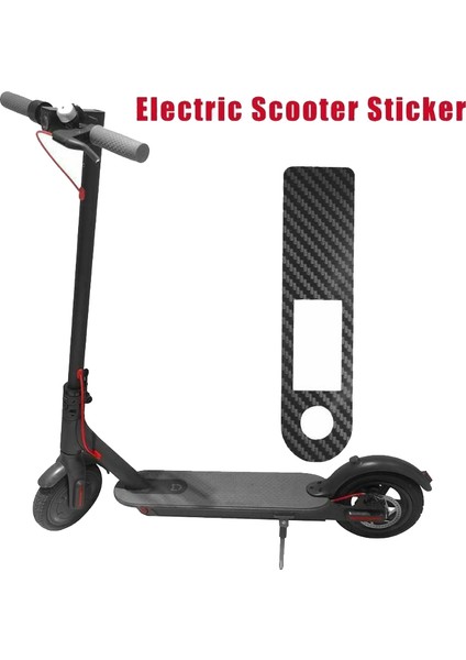 Elektrikli Scooter Sticker Karbon Fiber Su Geçirmez Xiaomi Mijia M365 Pro Scooter Aksesuarları Için Kayma Önleyici Koruyucu Film (Yurt Dışından) fiyatları