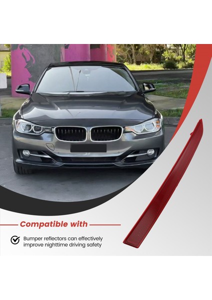 63147847166 Arka Sağ Tampon Reflektörü -Bmw 3 Serisi Için Kırmızı F30 F31 M Sport 2012+ (Yurt Dışından) fırsatları