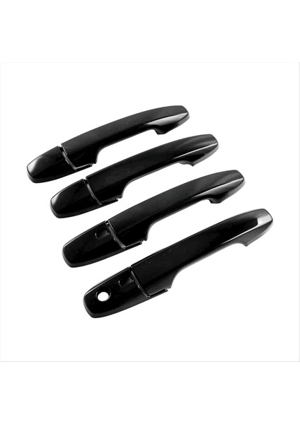 Toyota Yaris Için Cross 2023 2024 Rhd Güneydoğu Asya Versiyon Araba Dış Kapı Toyu Kapak Trim Kiti (Siyah) (Yurt Dışından)