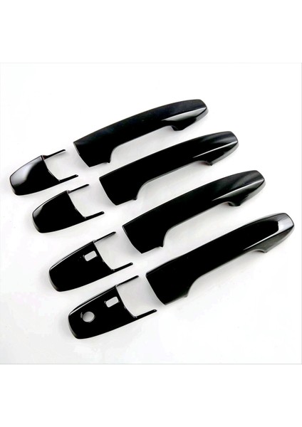 Toyota Yaris Için Cross 2023 2024 Rhd Güneydoğu Asya Versiyon Araba Dış Kapı Toyu Kapak Trim Kiti (Siyah) (Yurt Dışından) modelleri