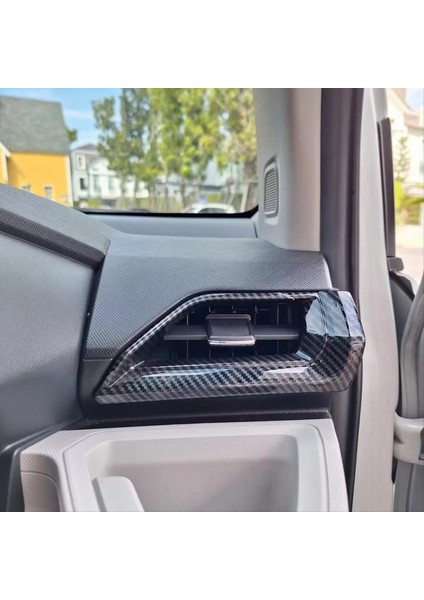 Toyota Veloz Için 2022-2024 Karbon Fiber Otomobil Merkezi Gösterge Tablosu Yan Hava Outlet Kapak Trim Iç Aksesuarlar (Yurt Dışından) fırsatları