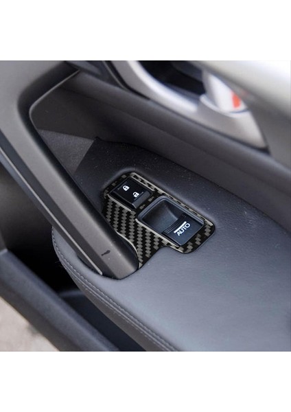 Acura Tl 2009-2014 Için Karbon Fiber Araba Pencere Kaldırma Anahtarı Paneli Kapak Trim Iç Aksesuarları (Yurt Dışından) indirimleri