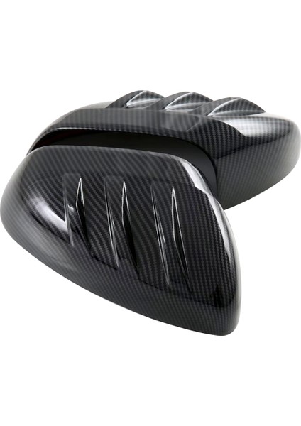 Mg Zs 2024 Araba Dikiz Aynası Yan Ayna Kapağı Trim Dış Aksesuarlar Karbon Fiber Desen (Yurt Dışından)