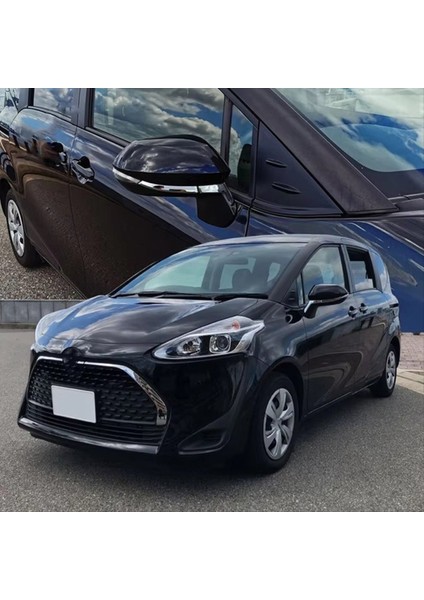 Araba Dikiz Yan Ayna Trimleri Kapak Şeritleri Toyota Sienta Için Kalıp Dekoru 170 Serisi Dış Aksesuarlar (Yurt Dışından) modelleri