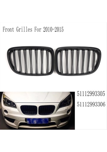 Bmw Için Ön Tampon Başlık Böbrek Izgara Değiştirme Spor Izgaraları Bmw X1 Serisi E84 2010-2015 51112993305 51112993306 (Yurt Dışından) fırsatları