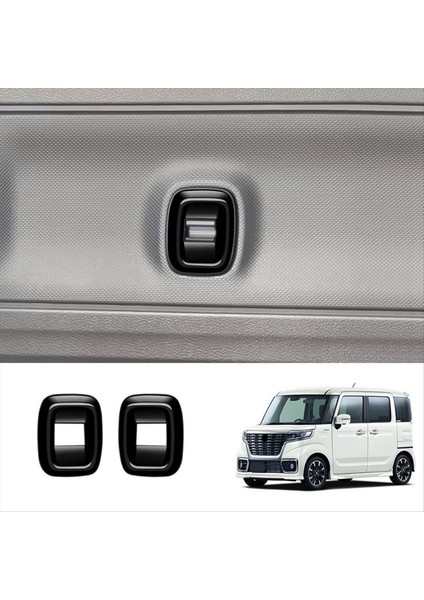 Suzuki Spacia Özel MK04 2017-2024 Araba Merkezi Kapı Anahtarı Trim Çerçeve Çıkartma (Yurt Dışından) indirimleri