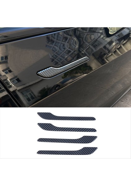 Tesla Model 3 Highland 2024 Aksesuarları Için Araba Dış Kapı Tutucu Kapak Trim (Yurt Dışından) modelleri
