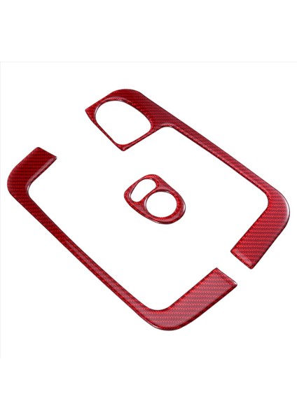 Pencere Düğmesi Paneli Dekoratif Çıkartma Fiat 500 2008-2011 Abarth 595 2012-2023 Lhd Kırmızı (Yurt Dışından) fiyatları