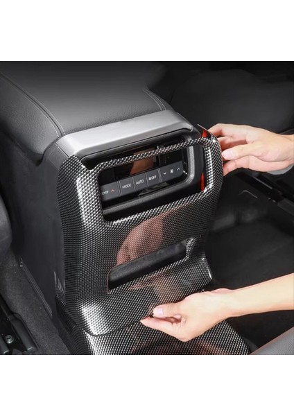 Toyota Prado LC250 2024 Modifikasyon Parçaları Için Yüksek Kaliteli Arka Anti-Bick Pad Klima Anti-Bick Plaka Kapağı (Yurt Dışından) fiyatları