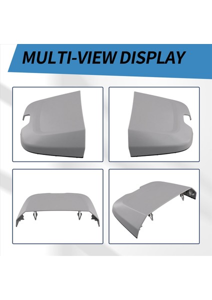 Audi A6 2019-2023 2.0l/3.0l Için Gri Iç Dikiz Ayna Trim Kapağı 4K5857519AEP5, Rs6 2021-2023, S6 2020-2023 (Yurt Dışından) modelleri