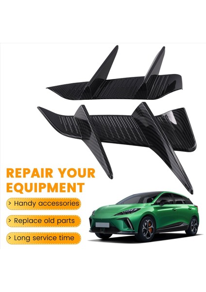 1 Çift Araba Ön Tampon Yan Yan Hava Havalandırma Kapağı Kapak Abs Malzeme Mg 4 Mg4 Ev Mulan 2023 (Yurt Dışından) fırsatları