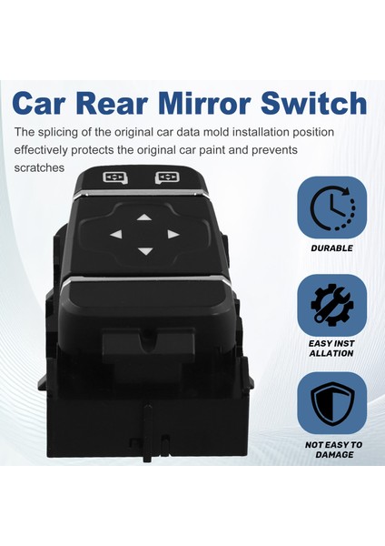 Renault Clio Mk4 Için Araba Arka Ayna Anahtarı Düğmesi 2013-2020 255700068R Lhd (Yurt Dışından) fırsatları