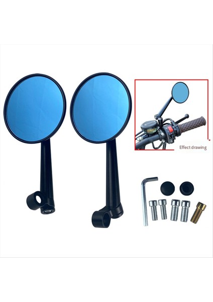 Motosiklet Elektrikli Scooter Evrensel Yan Ayna Dikiz Aynası (Yurt Dışından) fırsatları