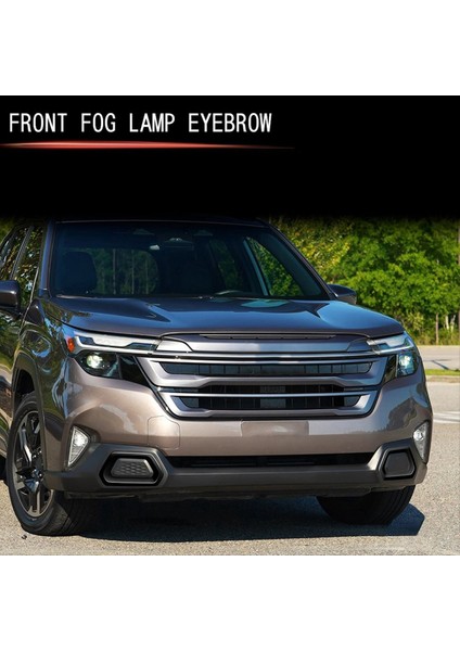 Araba Ön Sis Lambası Çerçeve Sis For Brow Trim Sticker Subaru Forester 2025, Siyah (Yurt Dışından) modelleri