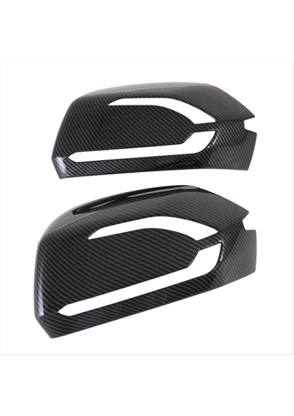 Hyundai Palisade Için 2019-2023 Araba Dikizli Ayna Kapağı Kapak Yan Kapı Aynası Kapağı Kaplama Trim Aksesuarları Abs Karbon Fiber (Yurt Dışından)
