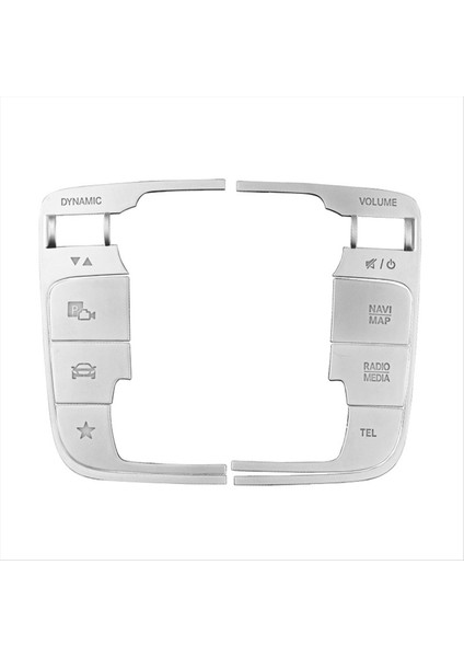 Araba Merkezi Kontrol Fare Dekoratif Düğmesi Sticker Mercedes-Benz Için Dekoratif Çerçeve GLB220 GLA200 Eqb GLE350 (Yurt Dışından)