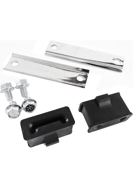 1set Muffler Askı Braket Kiti 65724-85A Harley Flt Yol Turu Glide 1985-2016 Motosiklet Egzoz Boru Yalıtım, A (Yurt Dışından) fırsatları