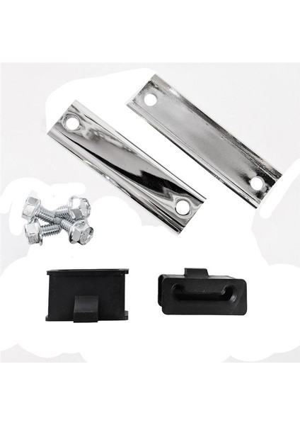 1set Muffler Askı Braket Kiti 65724-85A Harley Flt Yol Turu Glide 1985-2016 Motosiklet Egzoz Boru Yalıtım, A (Yurt Dışından) indirimleri