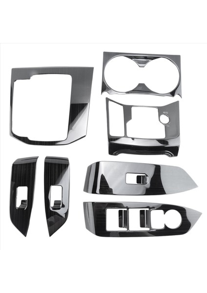 Araç Şanzımanı Pencere Anahtarı Panel Seti, Mazda Cx-5 Cx5 2017 2018 2019 Lhd Için Kapak Döşeme Çıkartma Şeridi Araç Dekorasyonunu Ayarlayın (Yurt Dışından) modelleri