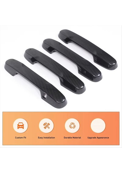 Honda Pilot Için 2023 2024 Abs Karbon Fiber Araba Dış Kapı Kolu Kapak Trim Aksesuarları (Yurt Dışından) fırsatları