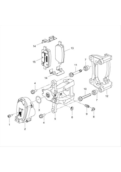 13516554 Araba Arka Park Freni Cadillac Ct4 Için Cakıper Motor Aktüatörü 5 6 Xt5 6 Chevrolet Blazer 2017-2024 13596682 (Yurt Dışından) fiyatları